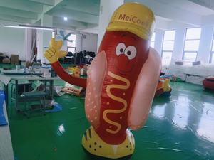 Hot Dog y Hamburguesa Inflables para Promoción y Publicidad de Restaurantes - Product Image 2