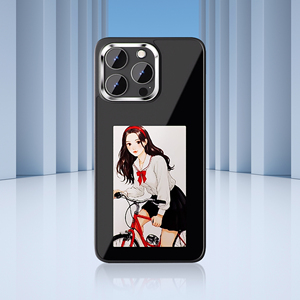 Coque de téléphone intelligente à projection arrière E-Ink pour téléphone, affichage instantané des photos <span class=keywords><strong>sur</strong></span> la <span class=keywords><strong>couverture</strong></span> arrière de l'écran d'encre pour téléphone - Product Image 1