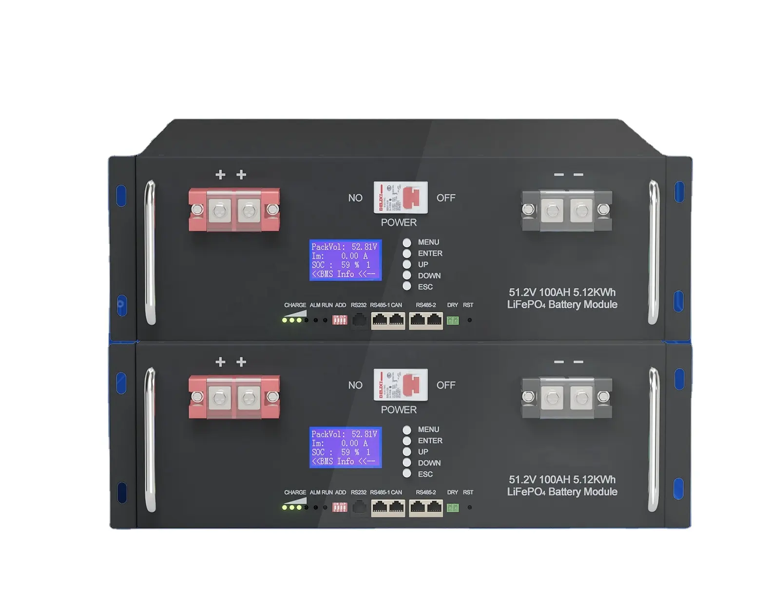 리튬 이온 배터리 48V 100Ah 5kw 태양 광 시스템 lifepo4 배터리 팩