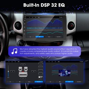 Autoradio vidéo Rhythm 9 pouces avec caméra de recul AHD, entrée auxiliaire, bouton au volant pour Toyota RAV4 2007-2012 - Product Image 6