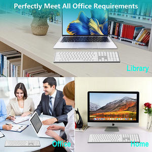 Teclado con cable del sistema MAC 110 teclas USB y tipo C interfaz Dual escritorio portátil negocios <span class=keywords><strong>tijeras</strong></span> ultrafinas teclado Kick Mute - Product Image 6