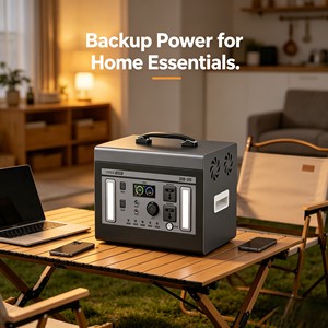 All-in-one 3000Wh Portable Power Station 800W Solar <b>Generator</b> 3500 Cycles With 10W Wireless Charger for <b>Camping</b> Home Use Outdoor - Product Image 2