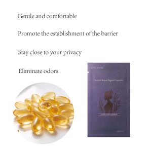 Gel en capsules pour le soin intime vaginal à base de plantes naturelles, pour l'hydratation, le resserrement et le raffermissement vaginal - Product Image 3