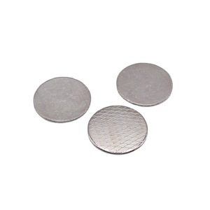 Round Mesh Iron Sheet Magnetic Badge 20mm Diameter <b>Strong</b> Magnetic Buckle Metal Neodymium Accessory For Multiple Industries - Product Image 1