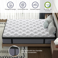 12 14 Zoll ortho pä discher Schaum Kunden spezifische Matratze Full King Size Roll Up Gel Memory Foam Gute Qualität Box Spring Matratze