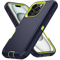Coque mobile robuste pour robot iPhone 16, coque robuste et souple pour iPhone 16, coque pour iPhone 16