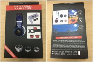 Lente de Zoom Universal 3 en 1 con Clip para Teléfono, Gran Angular y Ojo de Pez para Teléfono Móvil - Product Image 6