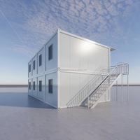 Nouvel arrivage Maison conteneur préfabriquée en acier à deux étages Design Container Home de Chine Fabricant