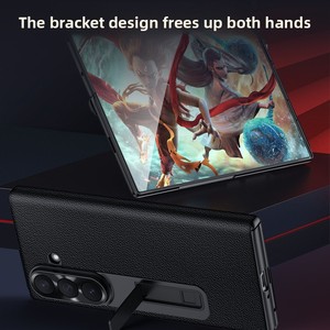 เคสโทรศัพท์มือถือ Samsung Fold7 พร้อมบานพับแม่เหล็กป้องกันการตกกระแทก สายรัดยึด และฝาครอบป้องกันหน้าจอพับได้ของ Samsung - Product Image 4