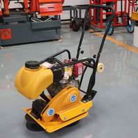 Compacteur puissant de plat vibrant d'essence de 600*500mm avec la force 30KN pour la construction