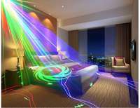 Projecteur Laser Stroboscopique 4 Faisceaux RVB DMX512 Prix Usine 2024 pour Scène, DJ, Mariage et Fêtes