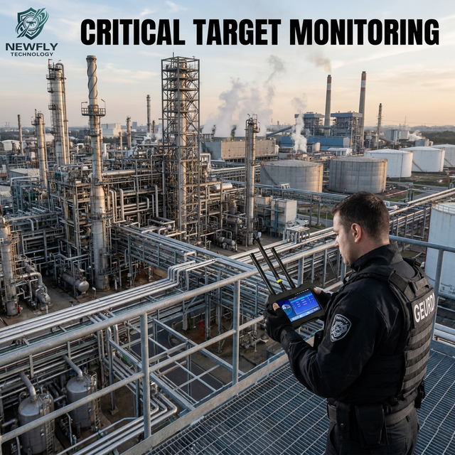 Industrial Anti Drone System for Handheld FPV Drone Detection and Video Capture with 1.5km Airspace Monitoring