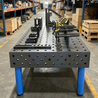 Table de soudage CNC 3D directe d'usine 1000x800x200mm |   Banc de travail en acier avec règle laser pour l'automobile et la fabrication métallique
