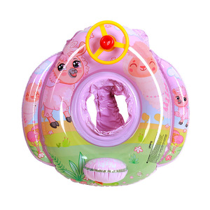 Inflatable Baby Swimming <b>Ring</b> Round <b>Cartoon</b> Princess Design For Child Water Play - Product Image 2