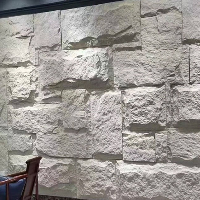 3D Waterproof Artificial Polyurethane Stone Wall