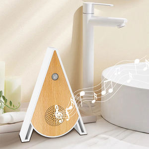 Carillon Moderno Bianco con Suoni di Uccelli Yun, Sensore di Movimento, Strumento di Rilassamento con Rumore Ambientale per Casa e Gabbia per Animali, con Pulsante e Vassoio in Plastica - Product Image 1