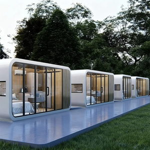 Casa Contenedor de Estructura de Acero, Vivienda Prefabricada, Casa Pequeña para Acampar, Cabaña Tipo Apple, Casa Modular Prefabricada - Product Image 5