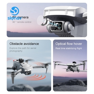 Nuovo Quadricottero E8 <span class=keywords><strong>Pro</strong></span> 2025 con WIFI FPV, Fotocamera HD 4K 1080P Grandangolare, Mantenimento dell'Altitudine, RC Pieghevole - Product Image 3