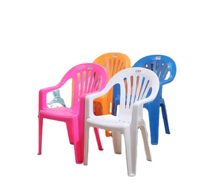 Chaise en plastique PP pour jardin, haute qualité, vente en gros, économique