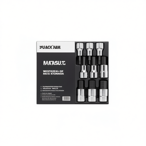 <b>Tool</b> <b>Box</b> Set 10 Pc Socket Wrench Kit For Automotive Repair And Home Use - Product Image 2