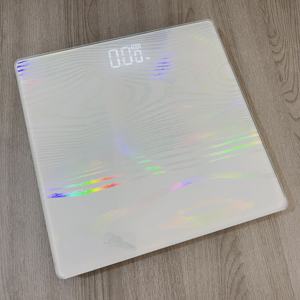 Balance corporelle numérique à affichage LED 180 kg 396 lb Balance de salle de bain électronique OEM Verre trempé de 6 mm - Product Image 5