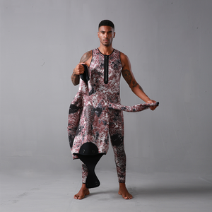 पुरुषों और महिलाओं के लिए 5 मिमी छलावरण नियोप्रोपेन दो-टुकड़ा आर्द्रसूट थर्मल डाइव सूट थर्मल डाइव - Product Image 4