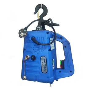 מנוף חשמלי נייד 500 ק\"ג 110V 220V כננת חשמלית עם שלט רחוק מנוף גרירה ידני מיני מנוף כבל פלדה לבית - Product Image 4