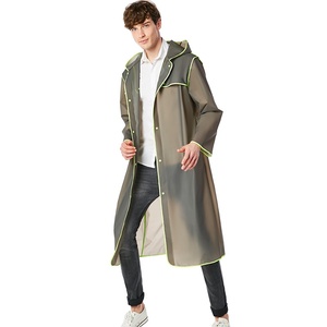Imperméable long <span class=keywords><strong>transparent</strong></span> en EVA pour garçons, idéal pour la randonnée, l'alpinisme et les voyages, personnalisable avec logo, pour le marché international. - Product Image 3