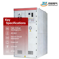 Armoire de commutation haute tension KYN61 40,5 kV, coffret métallique compact pour l'alimentation électrique et la distribution