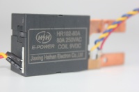 Relais de verrouillage E-POWER 80A à bobine simple 9VDC triphasé sur rail DIN pour compteur d'énergie prépayé