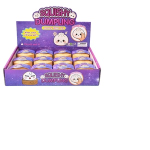 CS Juguete de Dumpling de Moda, Caja Misteriosa de Dumplings con Purpurina, Juguete Blandito de Dumpling <span class=keywords><strong>Lala</strong></span> Le, Pequeño Bollo al Vapor, Juguete para Apretar de Material EVA - Product Image 1