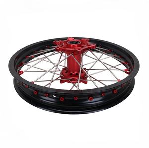 Llantas Delanteras y Traseras de Aleación de Aluminio para Motocicletas Honda, Accesorios para JFG CR125 CR250 CRF250R CRF450R CRF250X 450X, Ruedas Usadas - Product Image 6