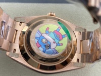 Montre de haute qualité, étanche, 40 mm, fabriquée par ARF, acier 904L, mouvement 3255, or rose, luminescent, gris fumé, montre de plongée