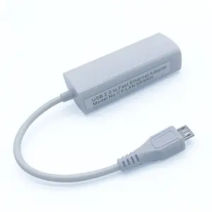 Bán Sỉ Tốc Độ Cao USB 2.0 Loại C Micro USB Để RJ45 10/100Mbps Ethernet Network Adapter Chuyển Đổi Cho Máy Tính Bảng Điện Thoại