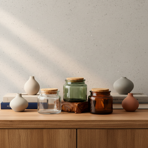 ขวดแก้วทรงกระบอกขนาด 100 มล. 200 มล. พร้อมฝาไม้ก๊อก ทน<span class=keywords><strong>ค</strong></span>วามร้อน ใช้ซ้ำได้ สำหรับตกแต่งบ้านในช่วง<span class=keywords><strong>ค</strong></span>ริสต์มาส - Product Image 4