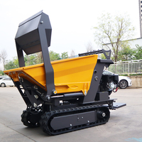 Kostenloser Versand – Kleiner 500 kg Hydraulik-Raupendumper mit Selbstladefunktion für Obstplantagen