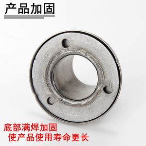 Accessoires de tringle de penderie en acier inoxydable 304 épaissi et robuste, avec siège à bride, nouveau modèle à pied haut, décoratifs et protecteurs de vêtements - Product Image 3