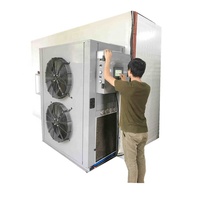 Déshydrateur alimentaire à pompe à chaleur Hello River, en acier inoxydable, machine industrielle de séchage de viande, fruits de mer et poissons, séchage à air froid, chauffage électrique, CE