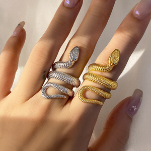 Кольцо на палец в форме змеи, 18 карат - Product Image 6