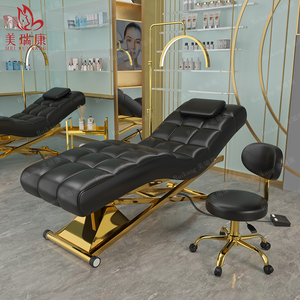 Luxuriöse Moderne Kosmetikliege für Medizinische Behandlungen, Ästhetik-Salon, Spa, Gesichtsbehandlungen, Elektrische Massageliege, Wimpernbett - Product Image 6