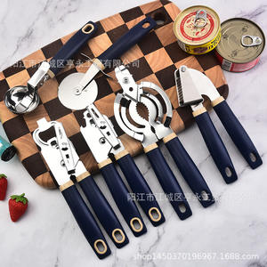 Abridor de latas multifunción de acero inoxidable Yangjiang, utensilio de cocina con mango, tamaño de 23 cm y 25,7 cm - Product Image 4