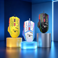 Souris de jeu filaire programmable RGB, boutons programmables, ergonomie, accessoires informatiques, souris personnalisée avec impression UV couleur