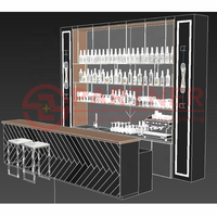 Conception de cuisine commerciale professionnelle et comptoir de bar designs modernes Projet de cuisine design