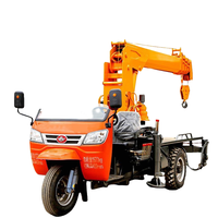 Meilleur prix Mini grue tricycle 3 tonnes à vendre