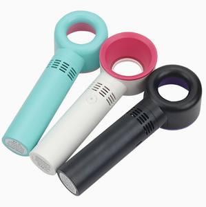 Nouveau ventilateur portable sans pales rechargeable pour enfants, mini-ventilateur électrique USB 3 vitesses pour voiture - Product Image 2