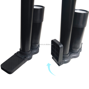 Yonk alluminio nero <span class=keywords><strong>pompa</strong></span> a mano <span class=keywords><strong>per</strong></span> <span class=keywords><strong>gommone</strong></span> ruote palle moto alla deriva surf - Product Image 6