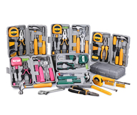Juego de Herramientas Manuales para el Hogar, Oficina y Bricolaje, Compacto y Básico, para Reparaciones y Mejoras del Hogar