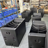 Altavoz PA Profesional para Exteriores M28-PRO con Doble Subwoofer de 18 Pulgadas, 2800 W RMS de Alta Potencia, Graves Profundos, para Actuaciones en Escenarios y Bares, Pasivo