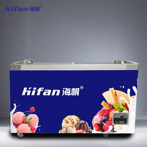 <span class=keywords><strong>Vitrina</strong></span> para Helados con Puerta Corrediza <span class=keywords><strong>de</strong></span> Cristal y Refrigerador con Congelador - Product Image 2