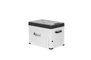 C40 <span class=keywords><strong>40L</strong></span> Mini Voiture Réfrigérateur <span class=keywords><strong>Alpicool</strong></span> Boîtier Métallique DC 12/24V/AC100-240V Portable Réfrigérateur Voyage Congélateur - Product Image 4